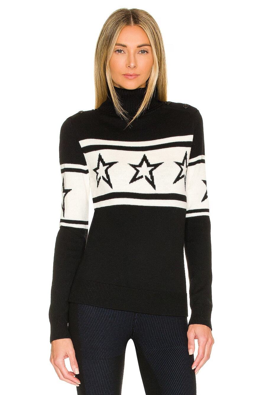 Perfect Moment Chopper Turtleneck Sweater Merino Wool Minimalist Ski Preppy XS
